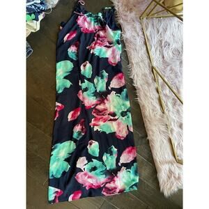 pink blush maternity dress Size Large Beautiful!